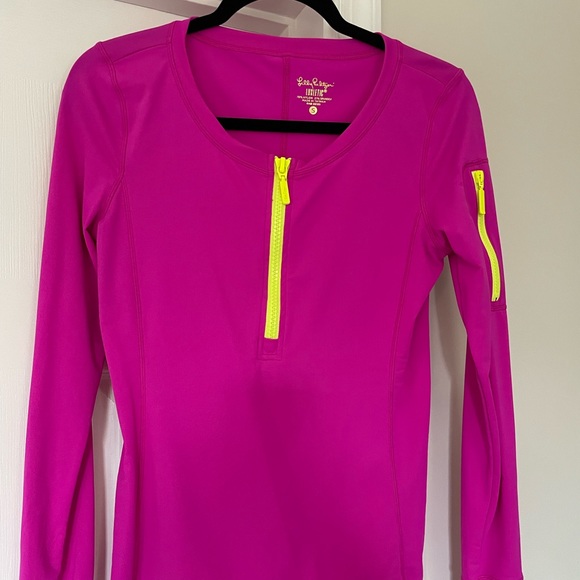 Lilly Pulitzer UPF 50+ Luxletic Kona Sunguard Top - Picture 3 of 7